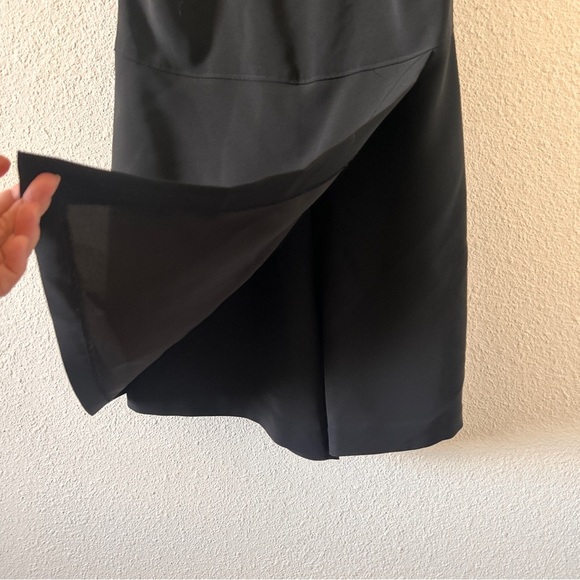 Banana Republic Halter Skort Romper Women’s 4 Black Party Dressy Date Classy - Picture 4 of 10